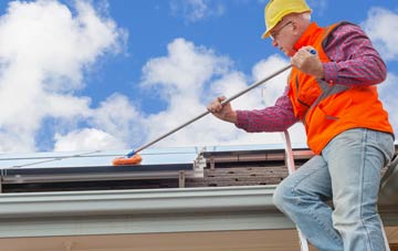 Welshpool soft wash roof cleaning